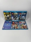 Nintendo Wii U Game Lot of 6: Kung Fu Panda, LEGO Batman, Marvel & More