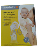 Medela Harmony Single Manual Breast Pump w/ 24mm Breast Shield  Bottle