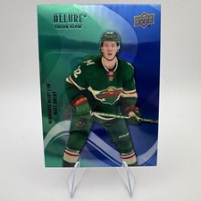 2022-23 Upper Deck Allure Color Flow Green Blue Matt Boldy #SF-71 Minnesota Wild