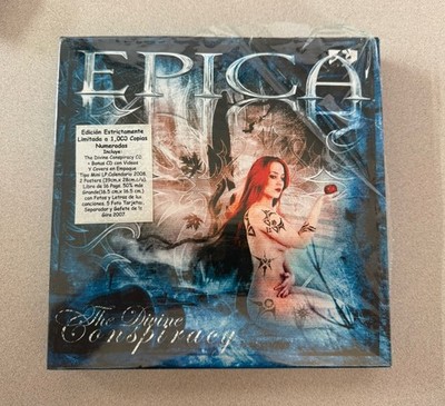 Epica The Divine Conspiracy Limited Mexico CD Boxset Numbered Sealed