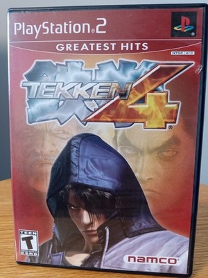 Tekken 4 - Sony PlayStation 2 - PS2 - Greatest Hits - No Manual - Tested - Namco