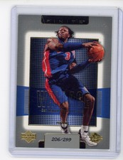 Upper Deck Finite 2003-04 Ben Wallace #45 Gold /299 Detroit Pistons NBA