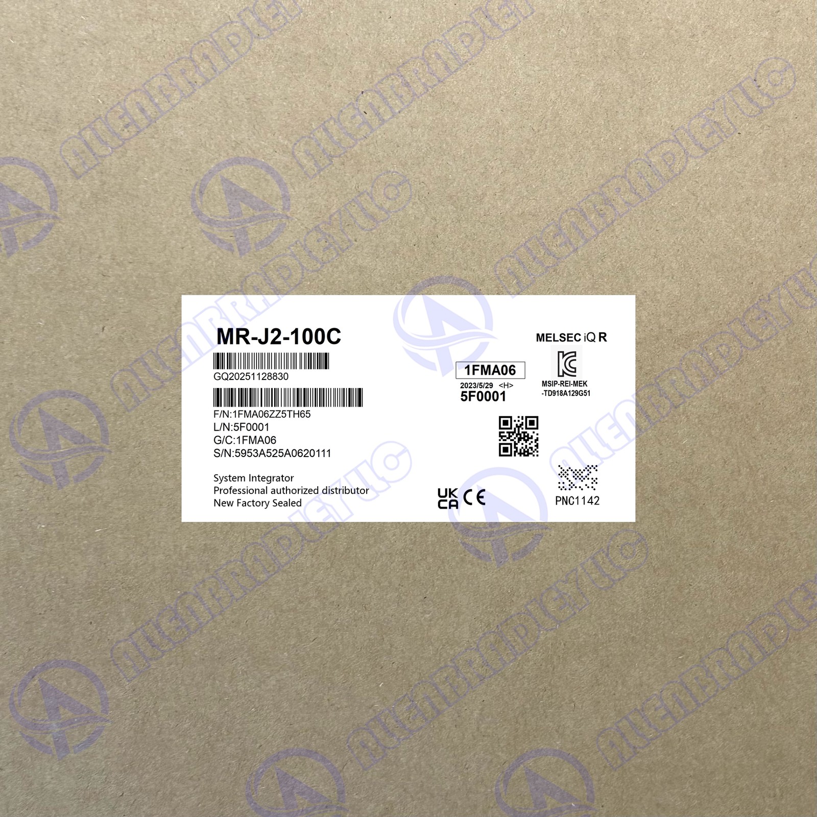 MR-J2-100C Servo Motor Mitsubishi UPS Express MRJ2100C GQP0