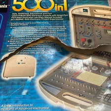 Maxitronix Electronic Lab 500 in 1 Learning Lab Education STEM, Used
