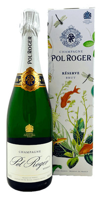 (62,69 /l) Pol Roger Brut Réserve Champagner in GP 12,5% 0,75l Flasche