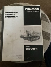 Yanmar C30R-1 Tracked Dumper Parts Manual Catalog