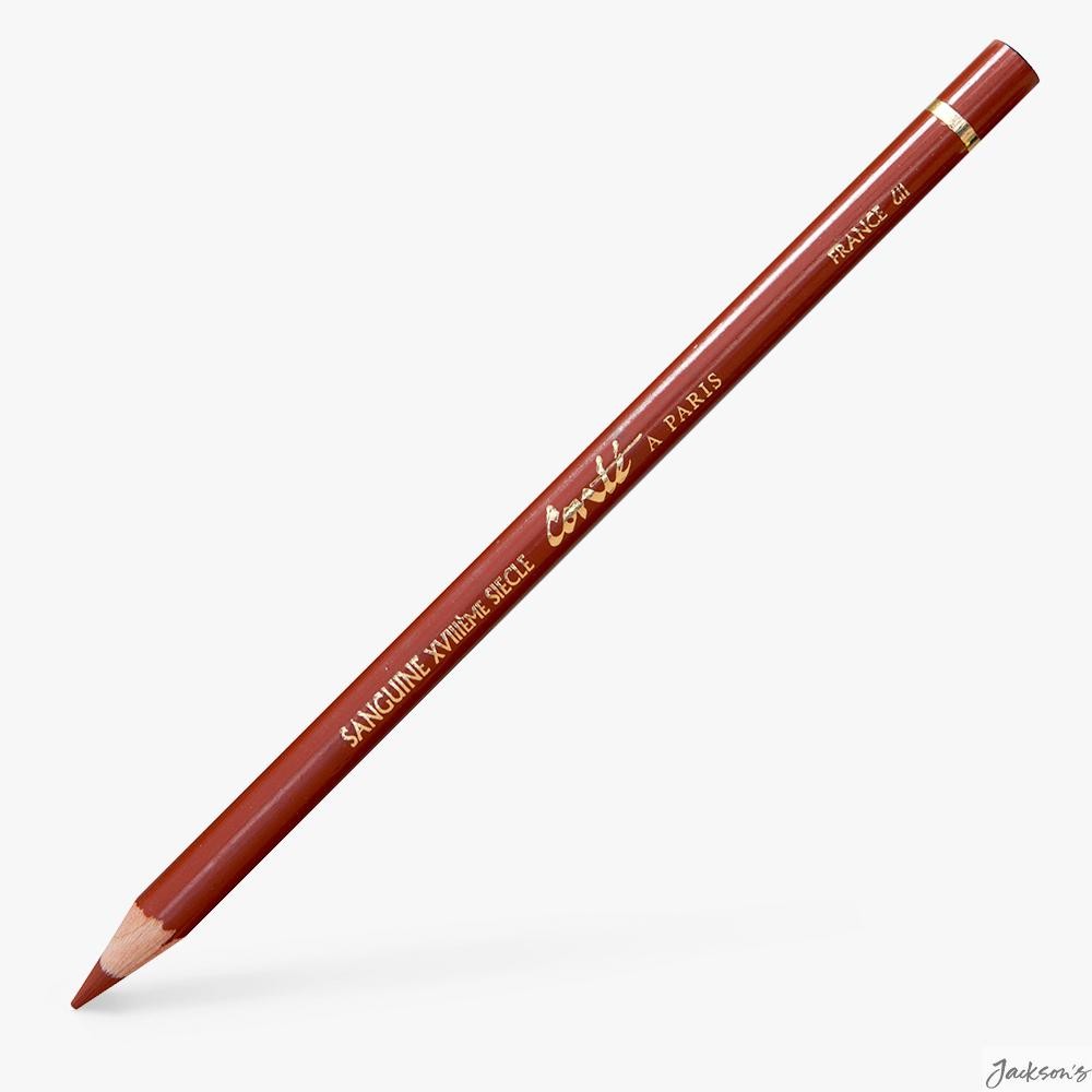 Conte A Paris Sanguine XVIII Sketching Pencil Deep Rust Drawing Tool