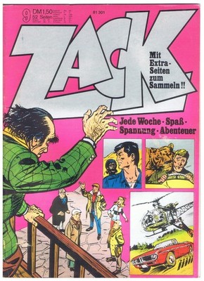 ZACK Nr. 9 / 1973  - mit Zack 2000 Sioux u Sammelseiten Michel Vaillant S. 17-20