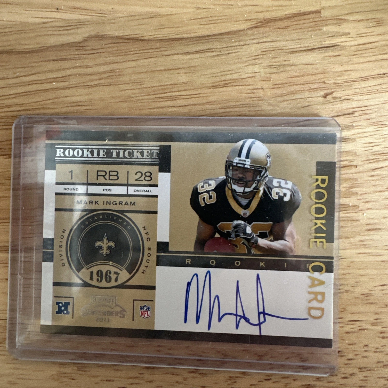 Mark Ingram Playoff Contenders #213 Base
