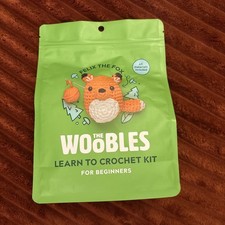 The Woobles - Felix The Fox - Beginners Crochet Kit  Hook - New / Sealed