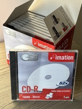 9 x Imation CD-R  1-52x 700MB 80 Mins Recordable CDs