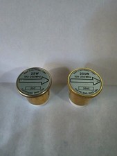 Bird 43 Thruline WattMeter Element 250c and 25c Watt slugs