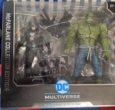 Mcfarlane DC Multiverse Grim Knight vs Killer Croc Collectors Edition. New