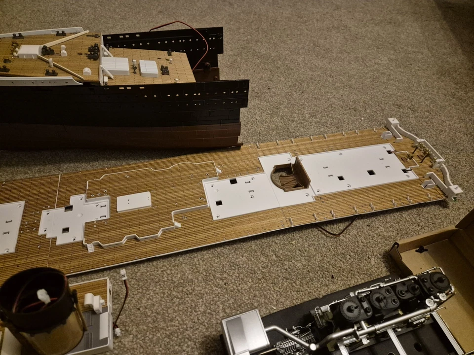 1/200 Hachette Costruire Il Titanic Modello The Nave The Leggenda Partbuilt 1-50 - Immagine 4 di 4