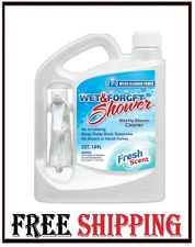 Wet & Forget Weekly Shower Cleaner, Vanilla Scent, Bathroom Cleaners, 64 fl oz