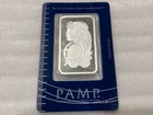 PAMP Suisse 1 oz .999 Fine Silver Bar Lady Fortuna Assay Card Sealed Certified