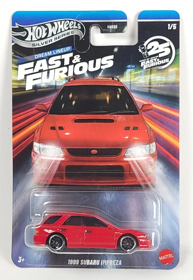 Литые модели и игрушечные транспортные средства Subaru Red