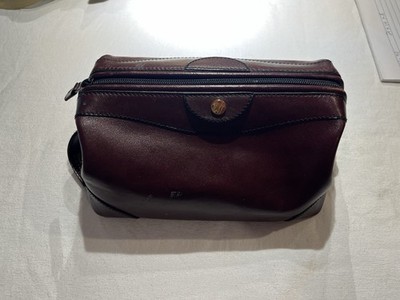 Gold Pfeil Toiletry Bag/ Dopp Kit