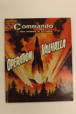 COMMANDO COMIC WAR STORIES IN PICTURES No.1185 OPERATION VALHALLA 1977 GN3960