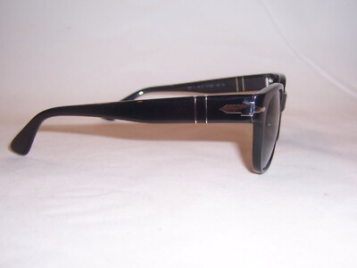 NEW Persol Sunglasses PO 3257/S 95/31 BLACK/GREEN 51mm AUTHENTIC