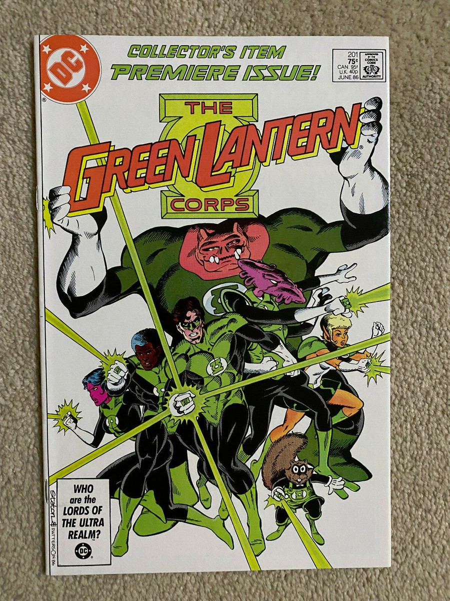 DC COMICS THE GREEN LANTERN CORPS #201 (1986) 1st Appearance of