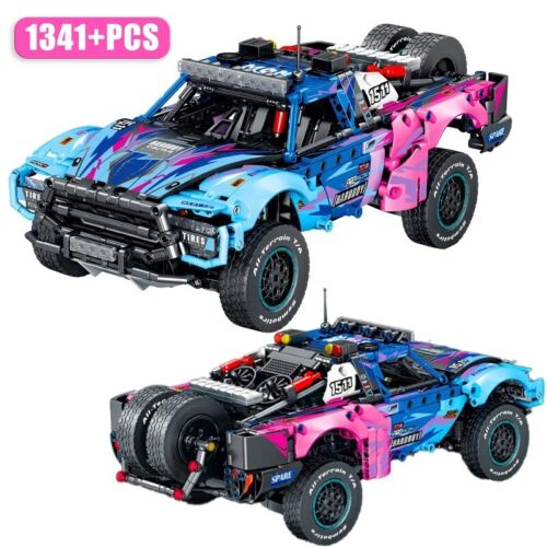1341 PCS Technical Trophy Truck Off Road Sport Car Model Building Blocks Set