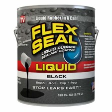 Flex Seal Liquid Rubber Sealant - Black, 1gal