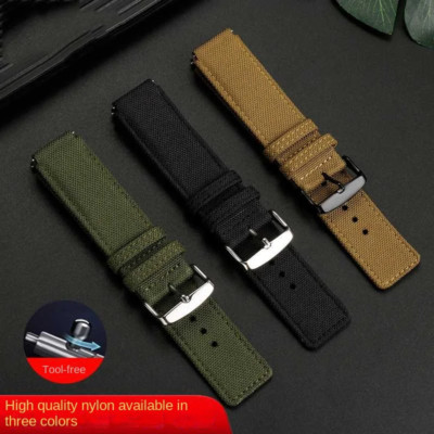 20 mm Nylon Uhrenarmband passend für Casio Stahl Herz MWA-100HD-1A MWD-100H...