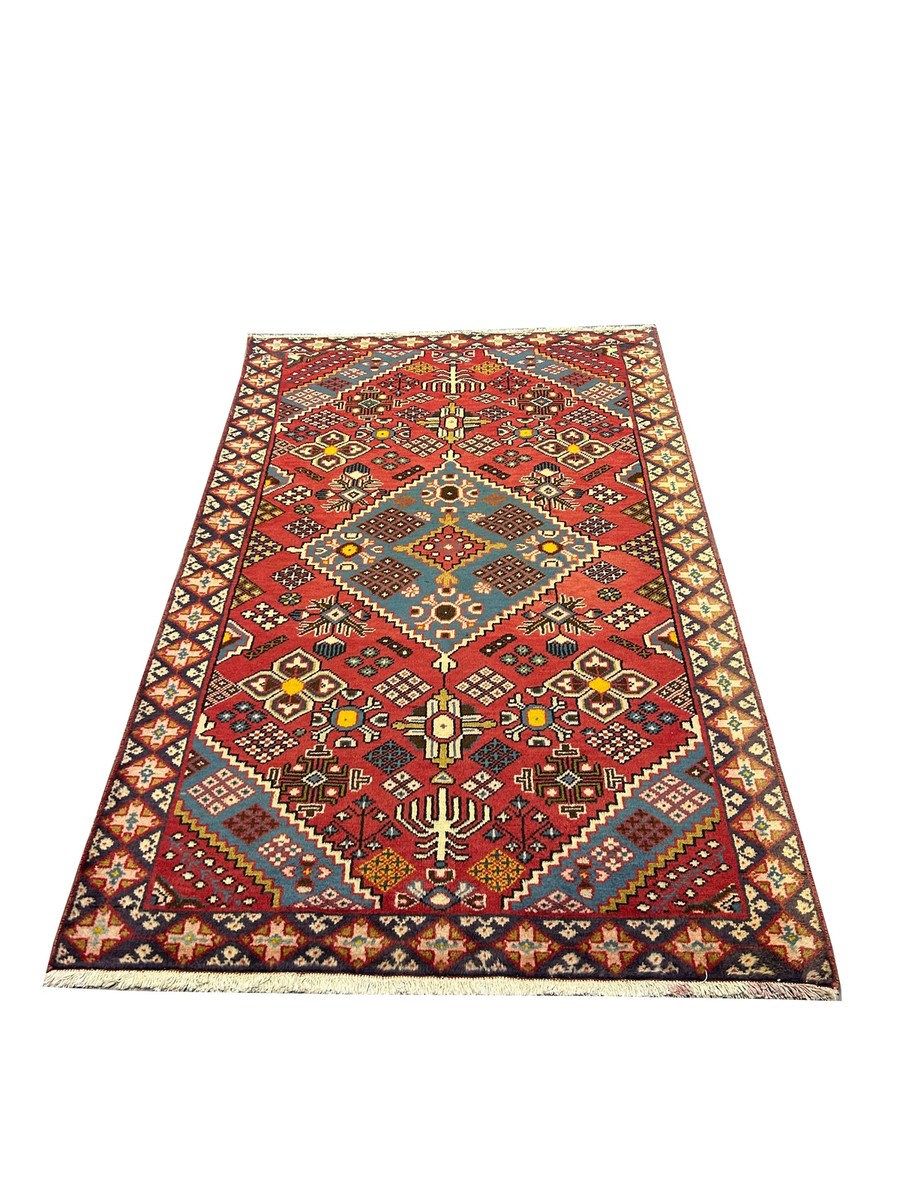 yalameh rug※お値下げ中 4x7' Perssiaan Yalameh Rug #PIX-23814 | eBay