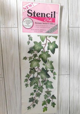 Stencil Quick IVY 26 Feet Instant Effect NEW Crafting Home Decoration DIY