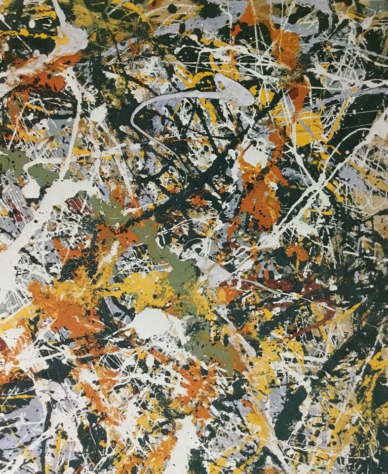 Jackson Pollock No.3 Tiger Custom Framed Print | eBay