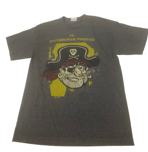 T-shirt de baseball vintage 1994 All Star Game Pittsburgh Pirates gris