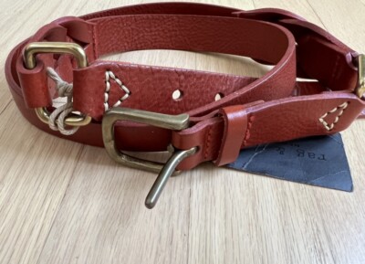 NWT Rag & Bone Red leather Belt | eBay display picture 3