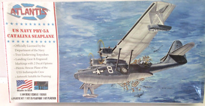 Atlantis Models M5301 1:104 PBY-5A Catalina US Navy Sea Plane Aircraft ...