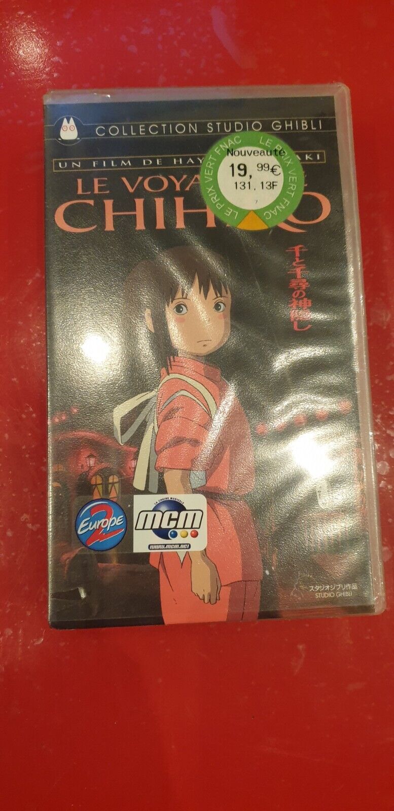cassette K7 VHS MANGA / LE VOYAGE DE CHIHIRO / NEW IN BLISTER/