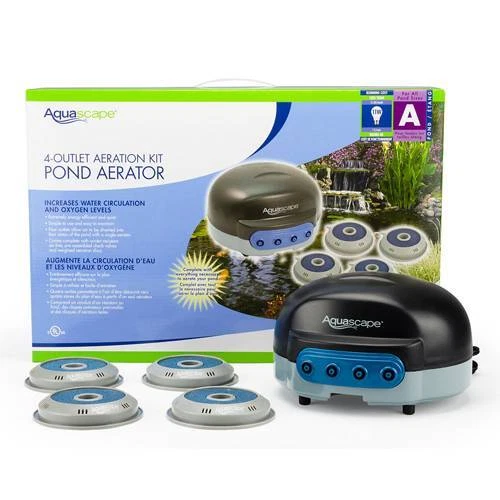 Aquascape Pond Air 4 Pond Aerator 75001 Koi Pond Oxygen Bubbler - Image 3 of 4