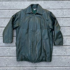 VTG Salvatore Ferragamo Jacket XS Green Overs...