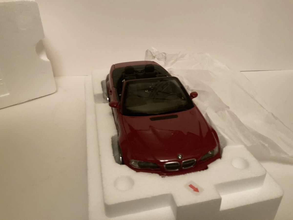1/18 BMW M3 Cabriolet open red Kyosho | eBay