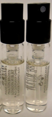 Lot of 2 Molton Brown Flora Luminare Eau De Toilette 0.05 Fl. Oz. Each Vial F/S