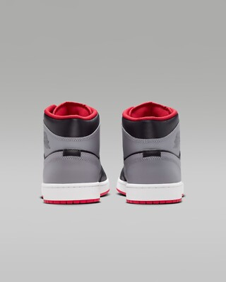 Nike Air Jordan 1 Mid - Black Cement Gray DQ8426-006 Mens Shoes