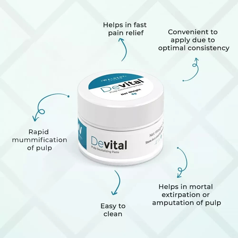 Jual Devit S / Ars Devitalisasi Pulpa Devit Arsen / Non Arsen Devitec Depulpin Medikamen Endo Pulp Gigi I.743082943 - Foto 4