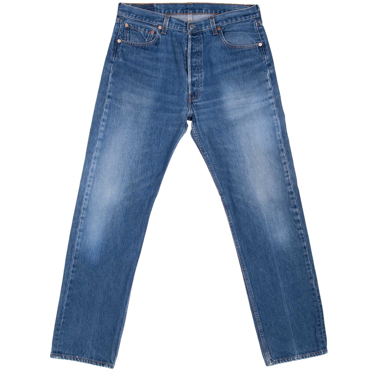 パンツ 90s levis 501 made in usa w34 L33 VINTAGE LEVIS 501 INDIGO BLUE JEANS 1990S 34X33 MADE IN USA