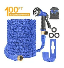 HOMOZE Expandable Garden Water Hose Pipe Expanding Flexible Hose with 8 Function