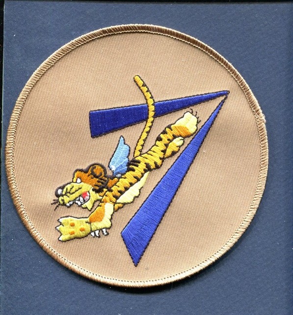 AVG FLYING TIGERS US Army Air Corps WW2 P 40 WARHAWK Squadron Patch T 