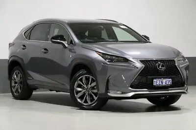 2016 Lexus Nx300h Ayz15r F Sport Hybrid Awd Silver 6 Sd Cvt 2016 Lexus Nx300h Ayz15r F Sport Hybrid Awd Silver 6 Sd Cvt Auto
