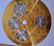 Hermle Clock movement 451-053 calender dial center disk