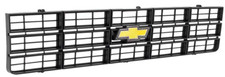 Oer Black Front Grille Assembly With Emblem For 1977-1979 Chevy Truck And Blazer