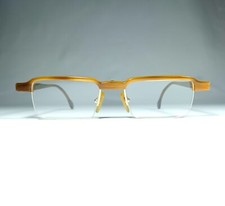 Hoffmann, luxury eyeglasses, Genuine Horn, half rim, square, oval, frames NOS