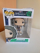 MARVEL DISNEY  FUNKO POP SHE HULK JENNIFER NO. 1128 BOBBLE HEAD FIGURE