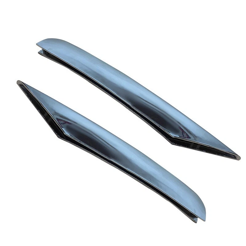 Moldura de parachoques delantero cromada plateada para Rolls-Royce Phantom 2013-2016 Foto 3 de 4